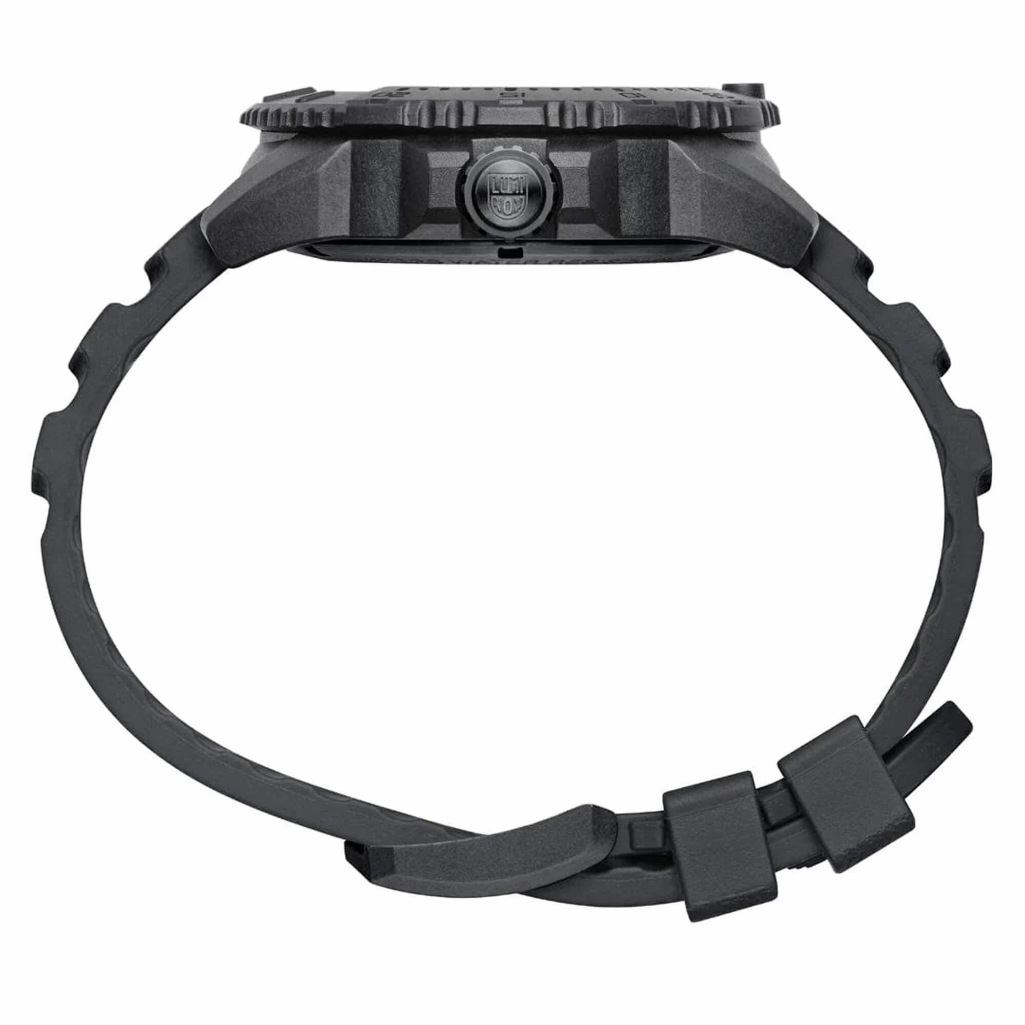 Luminox Men's Watch - Navy SEAL Quartz Black Dial Silicone Strap | XS.3601.BO.NSF