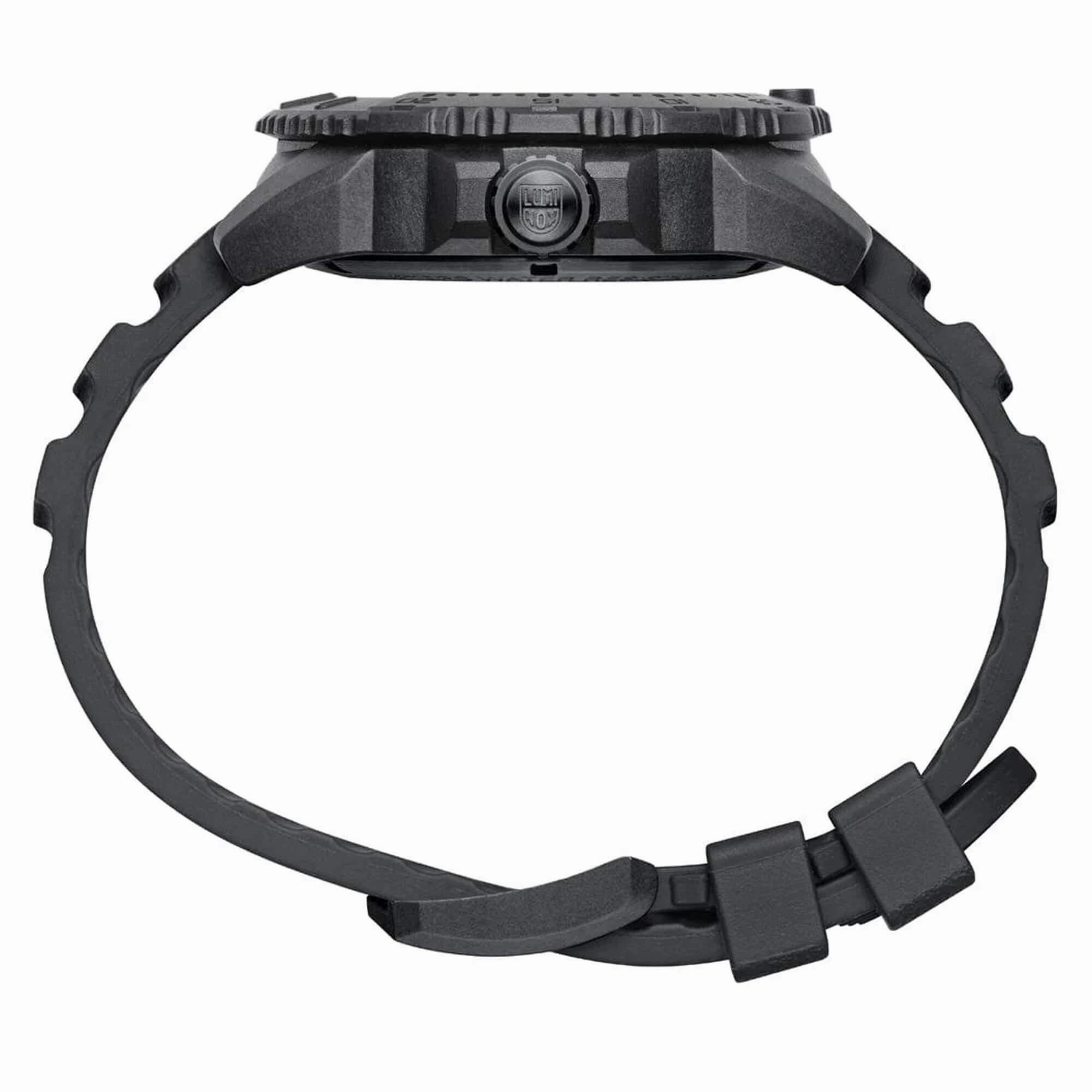 Luminox Men's Watch - Navy SEAL Quartz Black Dial Silicone Strap | XS.3601.BO.NSF