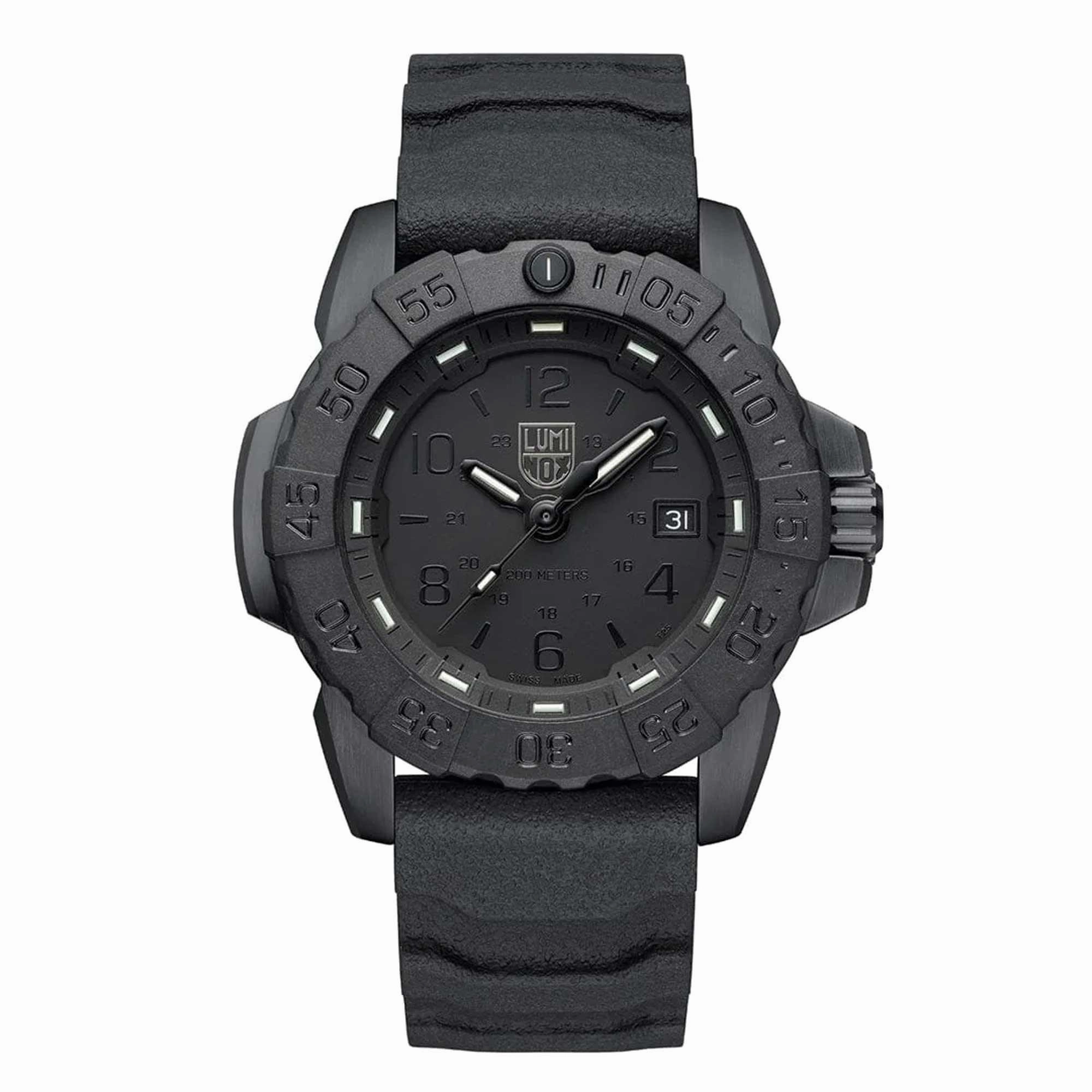Luminox Men's Watch - Navy Seal Swiss Quartz Black Dial Rubber Strap | XS.3251.BO.CB