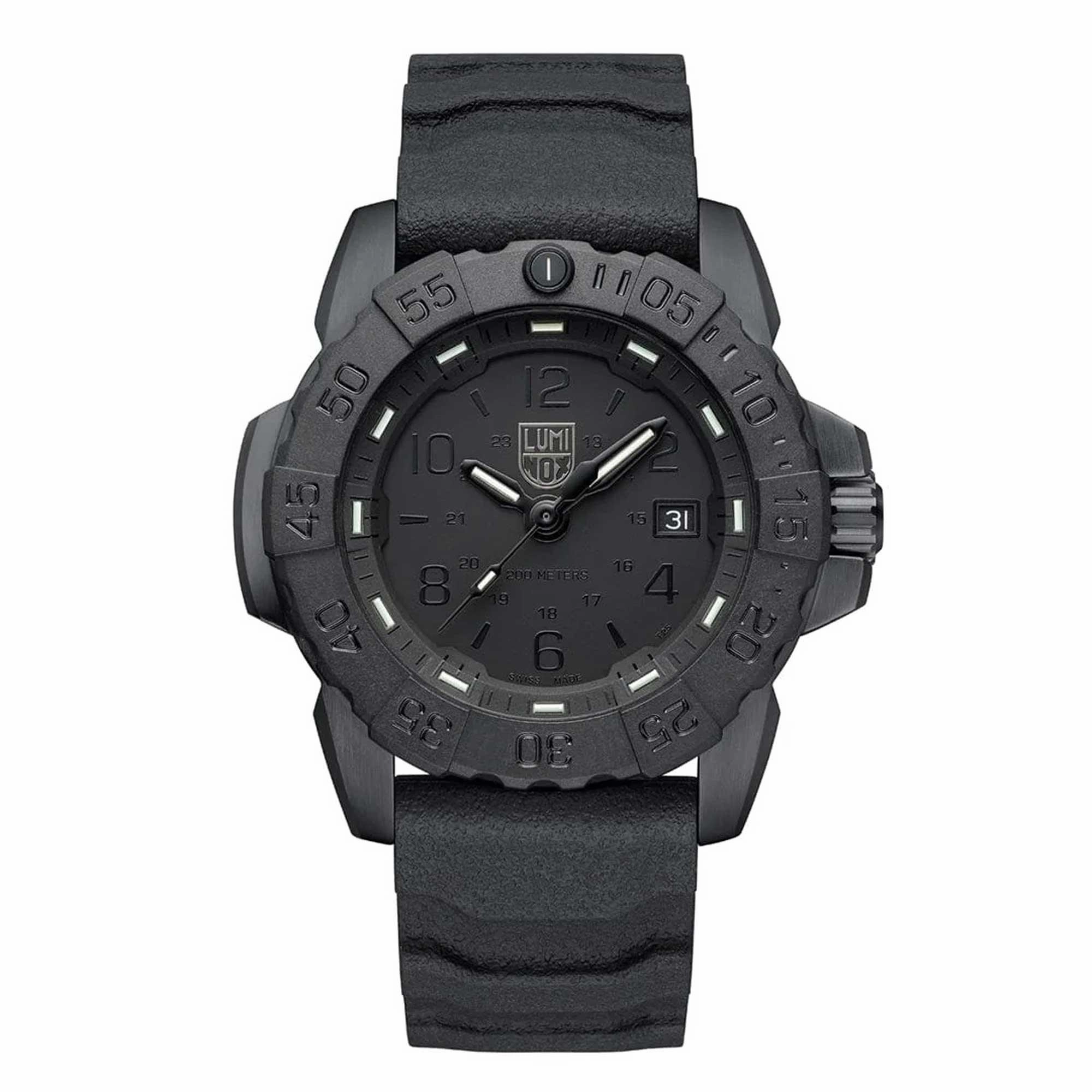 Luminox Men's Watch - Navy Seal Swiss Quartz Black Dial Rubber Strap | XS.3251.BO.CB