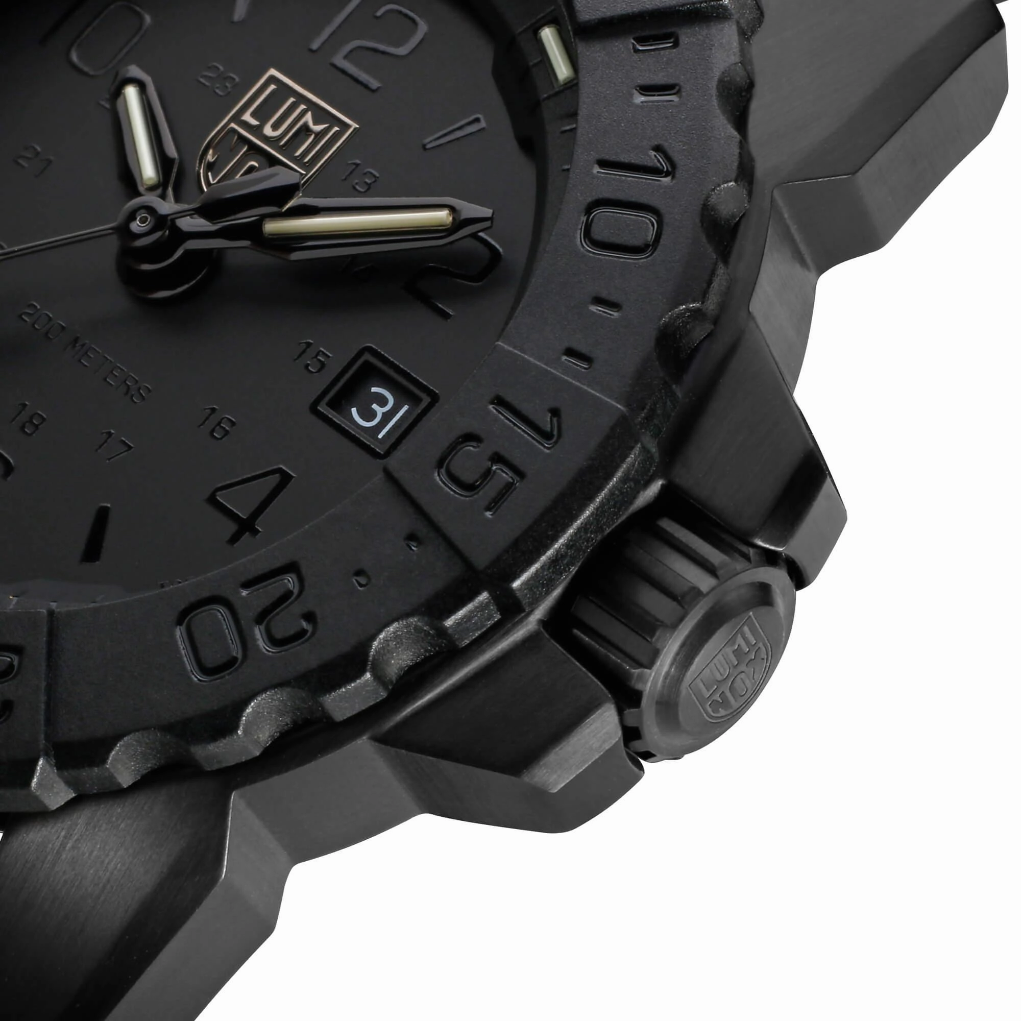 Luminox Men's Watch - Navy Seal Swiss Quartz Black Dial Rubber Strap | XS.3251.BO.CB