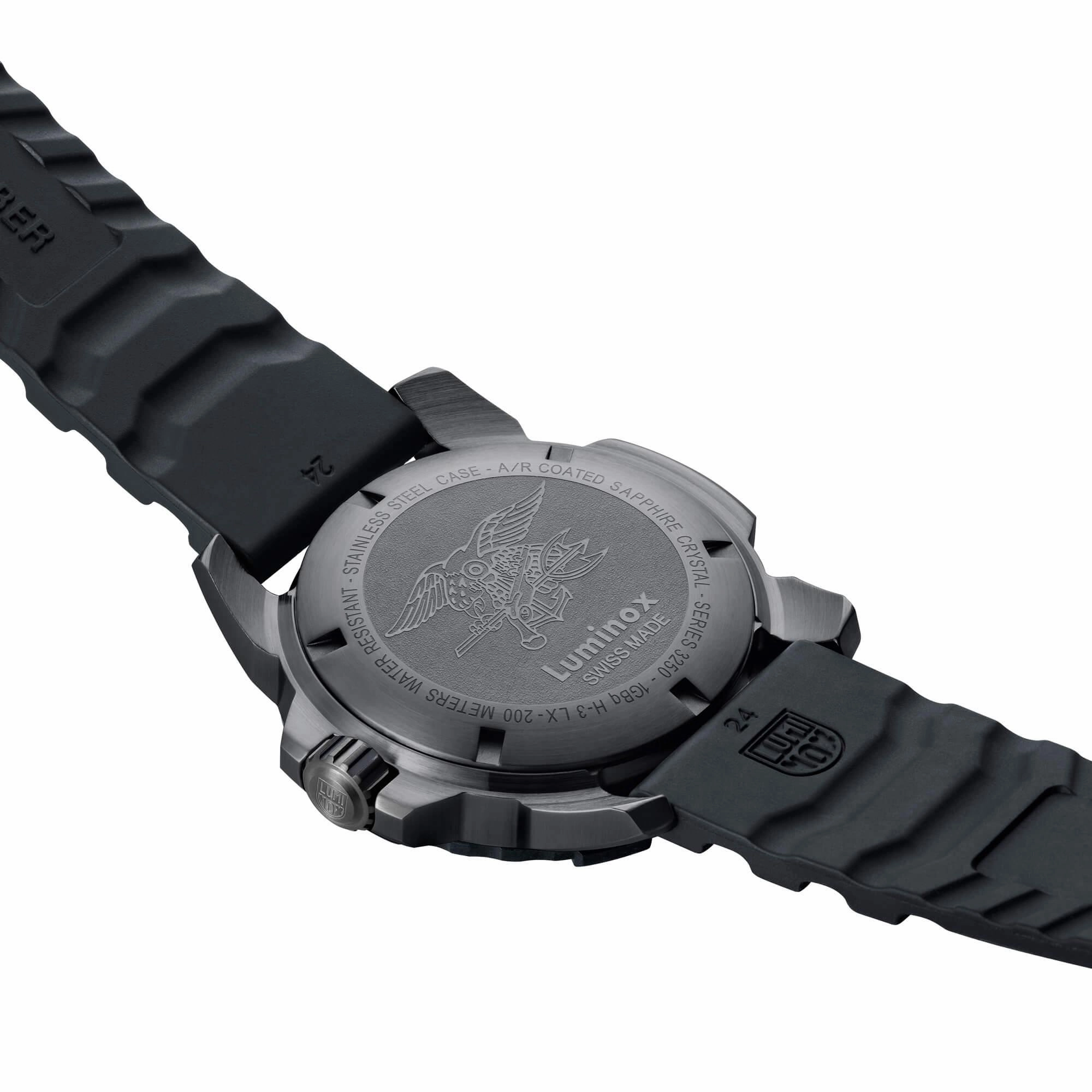 Luminox Men's Watch - Navy Seal Swiss Quartz Black Dial Rubber Strap | XS.3251.BO.CB