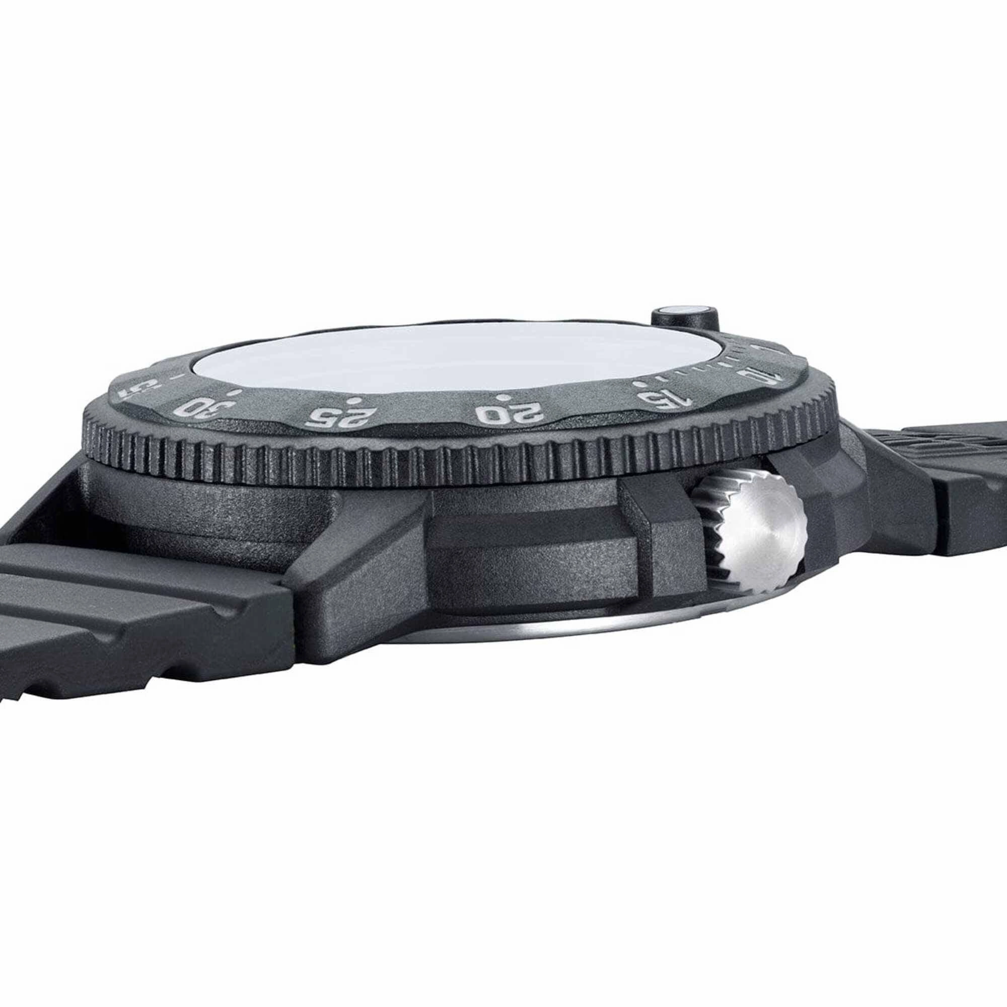 Luminox Men's Watch - Navy SEAL White Dial Black Silicone Strap | XS.3007.EVO.S