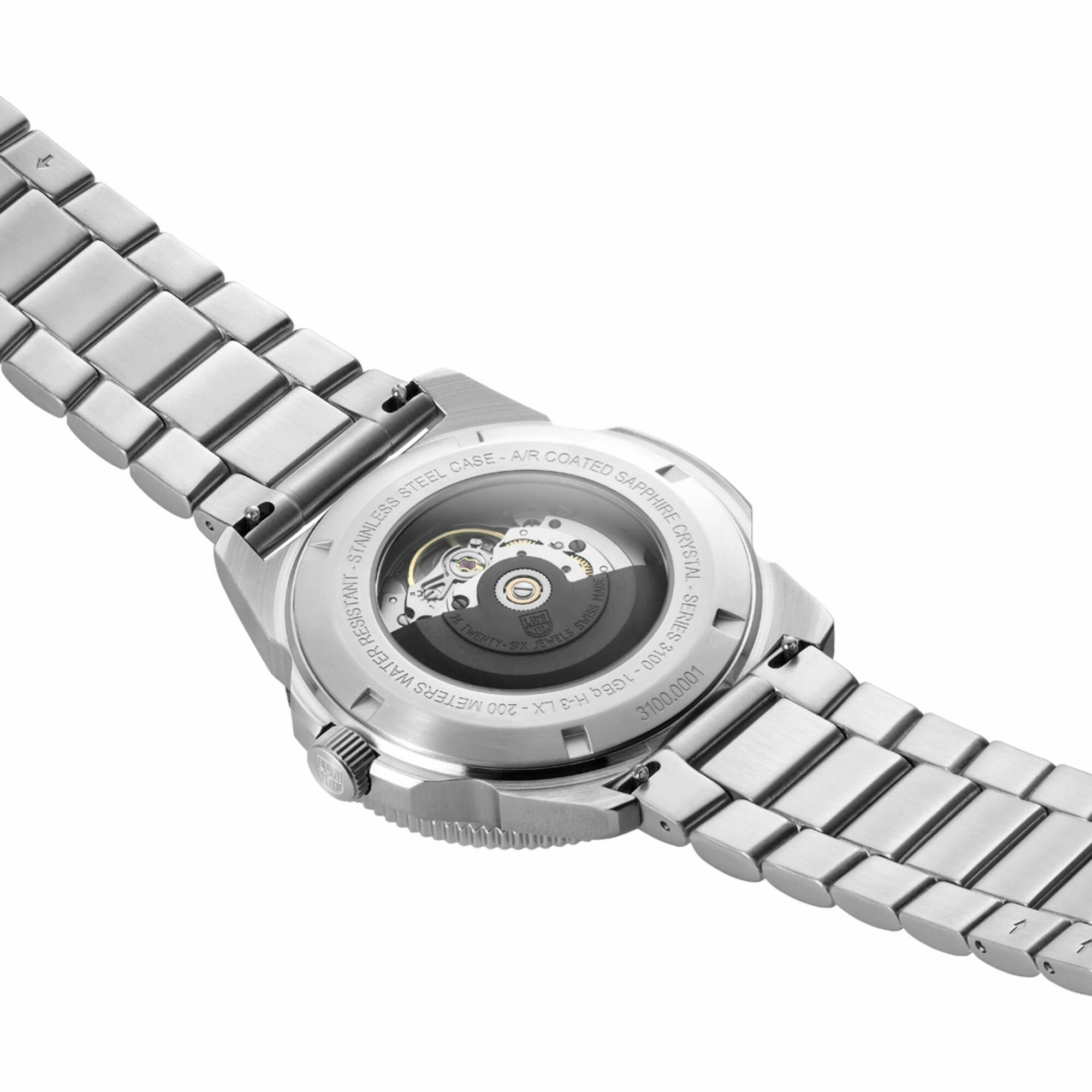 Luminox Men's Watch - Pacific Diver Automatic Blue Dial Silver Bracelet | XS.3104