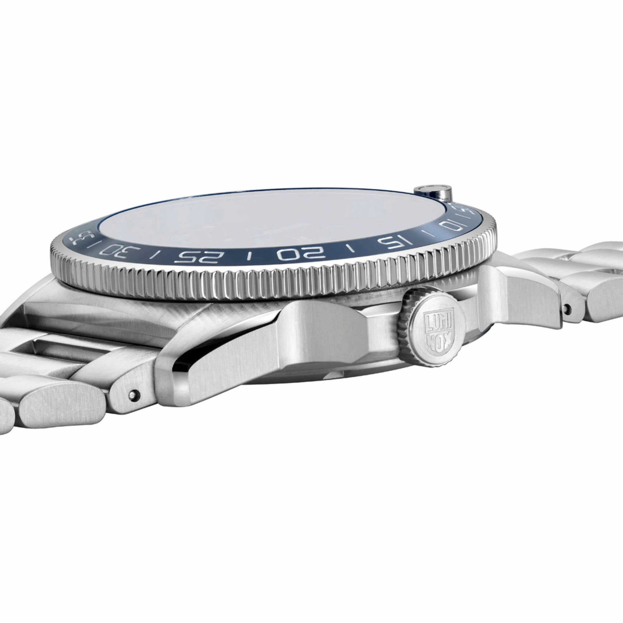 Luminox Men's Watch - Pacific Diver Automatic Blue Dial Silver Bracelet | XS.3104