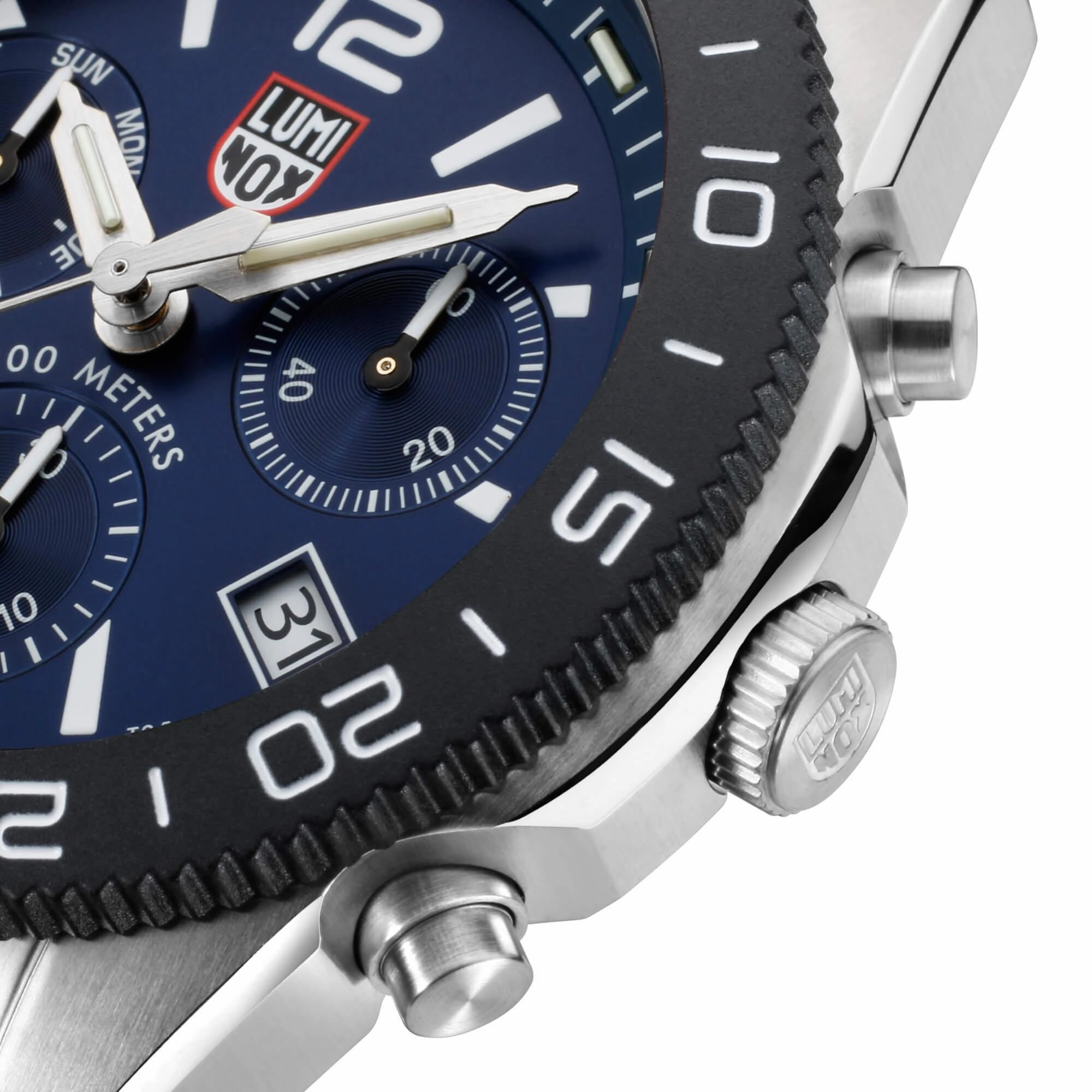 Luminox Men's Watch - Pacific Diver Swiss Quartz Chrono Blue Dial Bracelet | XS.3144