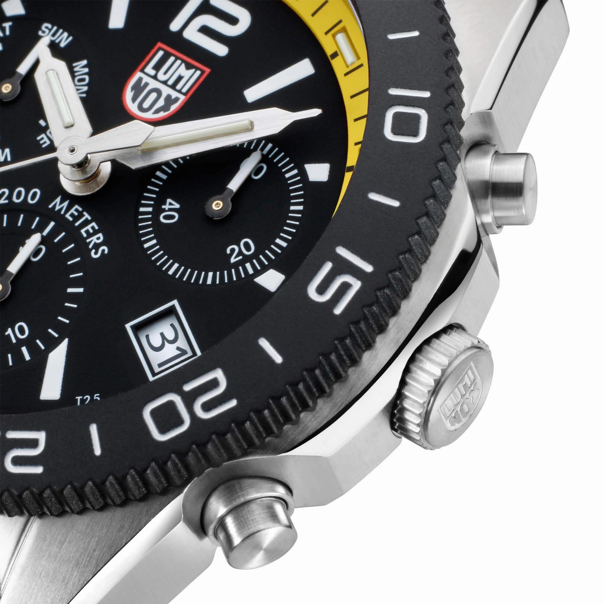 Luminox Men's Watch - Pacific Diver Swiss Quartz Chronograph Yellow Strap | XS.3145