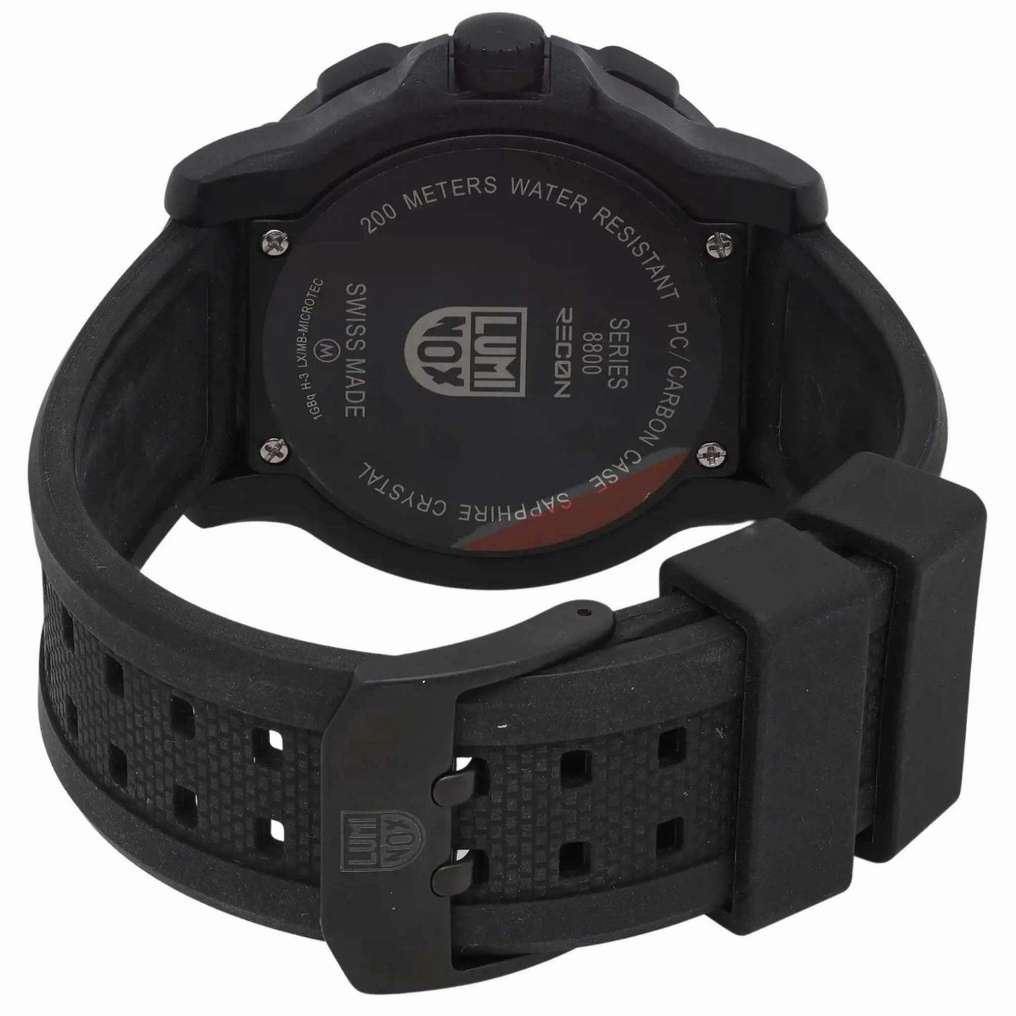 Luminox Men's Watch - Recon Point Man Rotating Bezel Black Dial Strap | XL.8822.MI.F