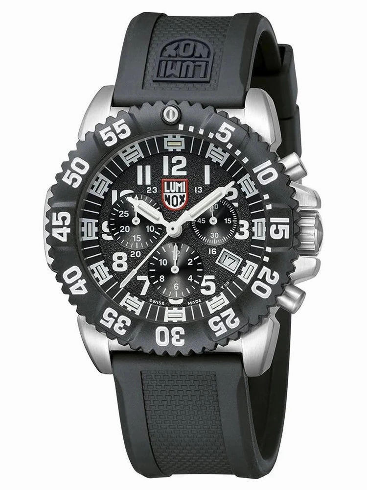 Luminox Navy SEAL Steel Colormark Chronograph men's watch, 44 mm XS.3181.L