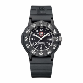Luminox Original Navy SEAL Dive Black Rubber Watch XS.3001.H.SET