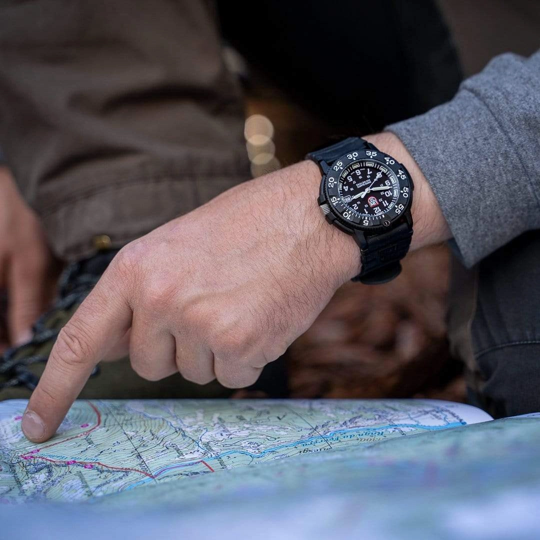 Luminox Original Navy SEAL Dive Black Rubber Watch XS.3001.H.SET