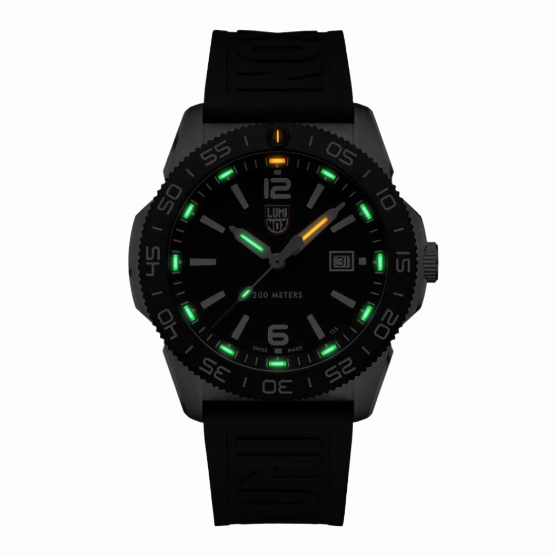 Luminox Pacific Diver Black Dial Rubber Strap Watch XS.3121.1