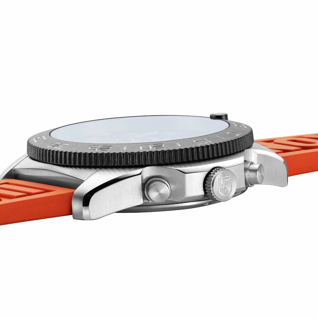 Luminox Pacific Diver Chronograph 44mm 3140 Series Black Orange Watch