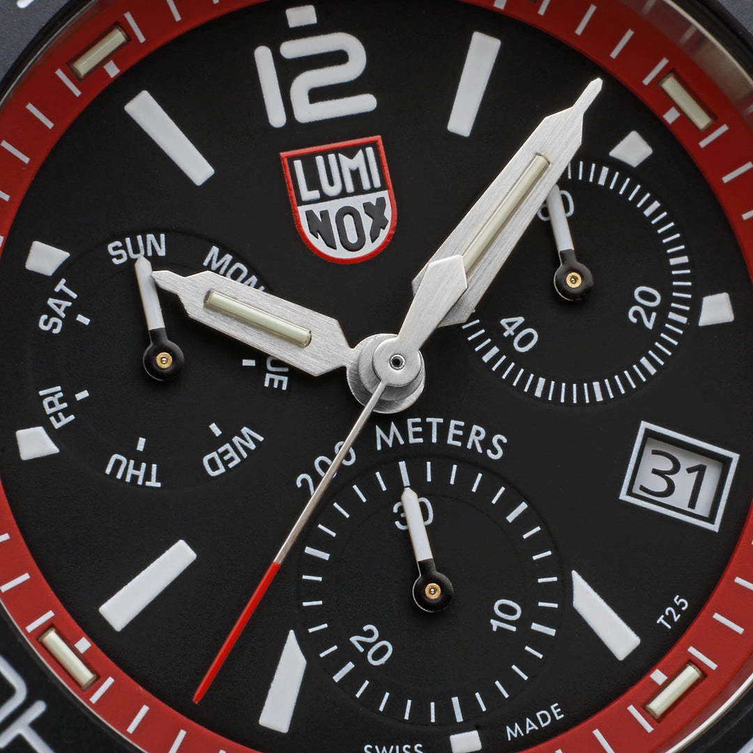 Luminox Pacific Diver Chronograph Black Dial Stainless Steel Watch XS.3155.M