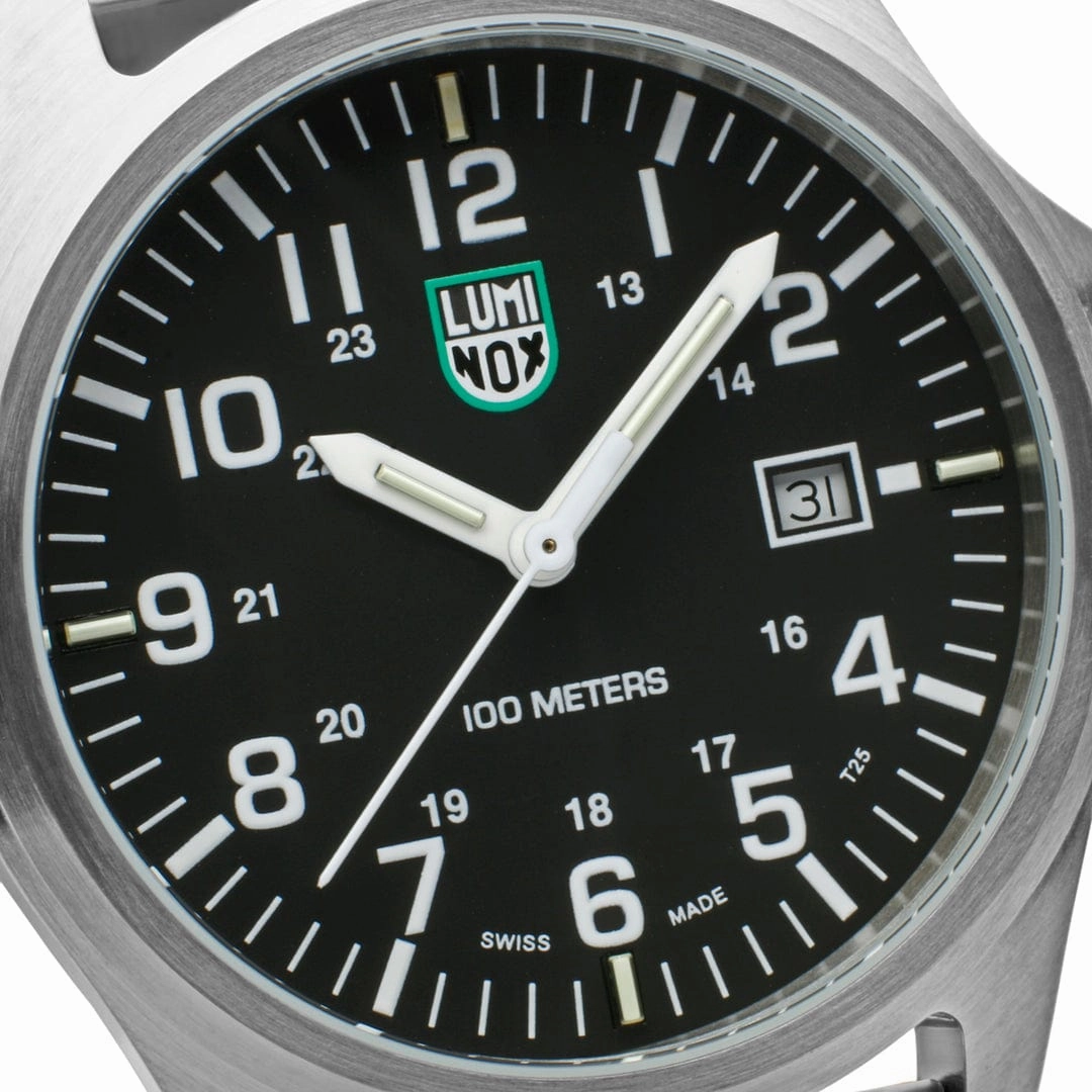 Luminox Patagonia Black Dial Black Stainless Steel Watch X2.2501.M