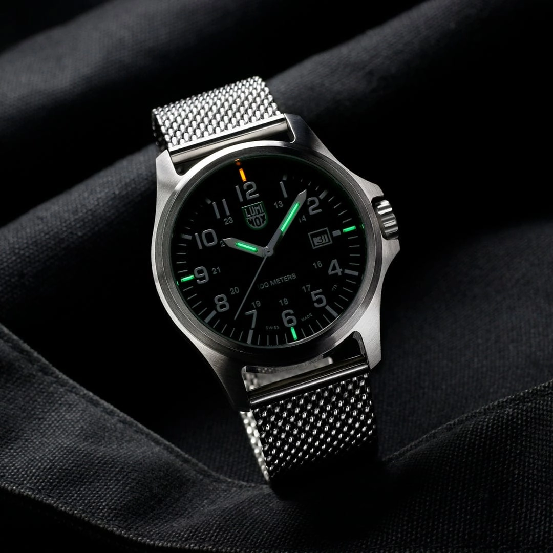 Luminox Patagonia Black Dial Black Stainless Steel Watch X2.2501.M