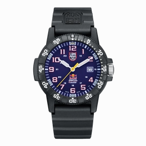 Luminox Red Bull Blue Dial Black Rubber Strap Watch XS.0321.ARB