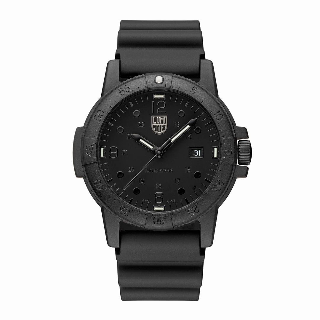 Luminox Sea Bass Carbonox Black Rubber Strap Watch X2.2001.BO
