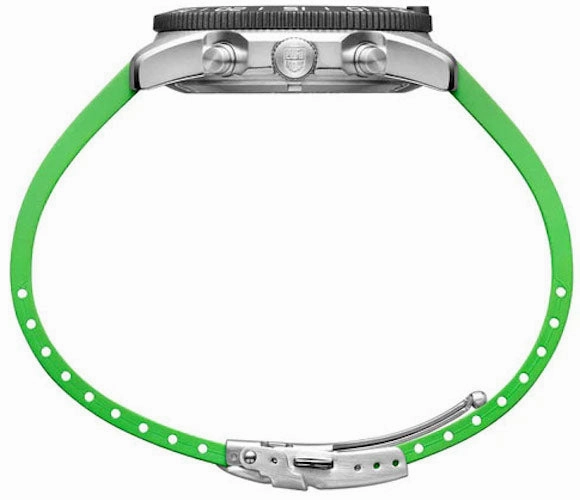 Luminox Sea Pacific Diver Chronograph 3140 Black Green Watch