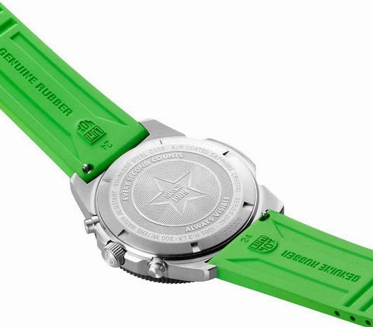 Luminox Sea Pacific Diver Chronograph 3140 Black Green Watch