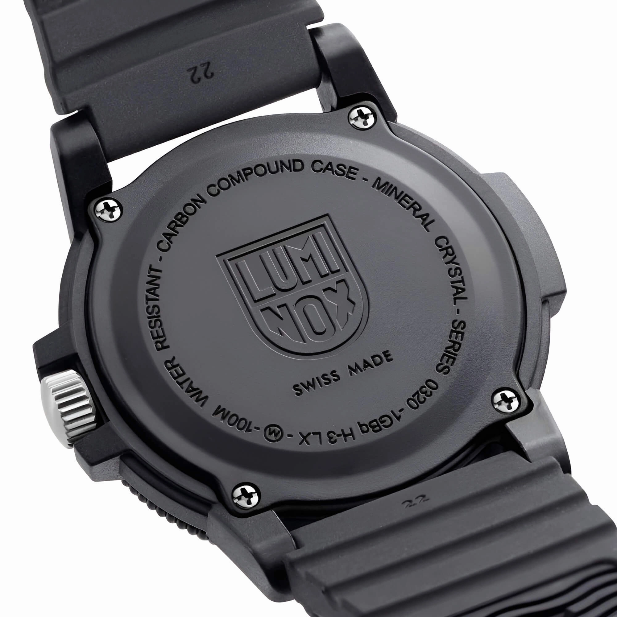 Luminox Sea Turtle Giant 0320 Men's Black Dial Watch | 0321