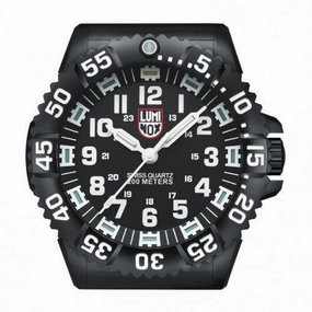 Luminox Wall Clock Black Plastic XL.BIG.40