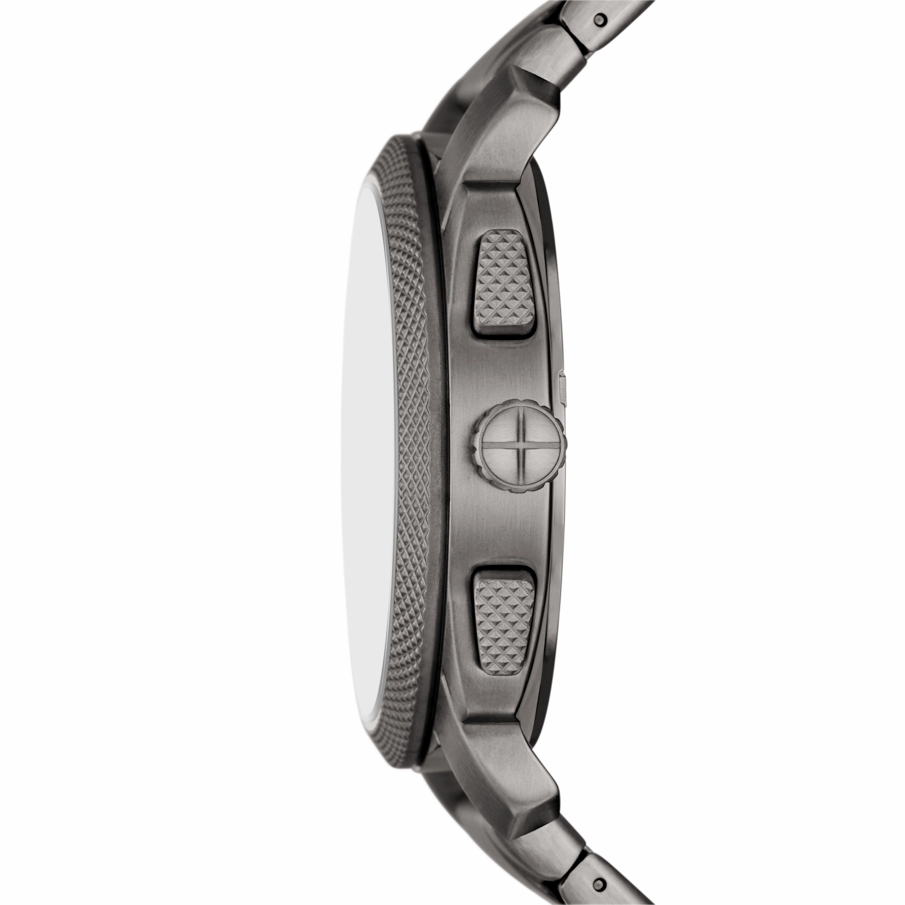 Machine Chronograph Smoke Stainless Steel Watch