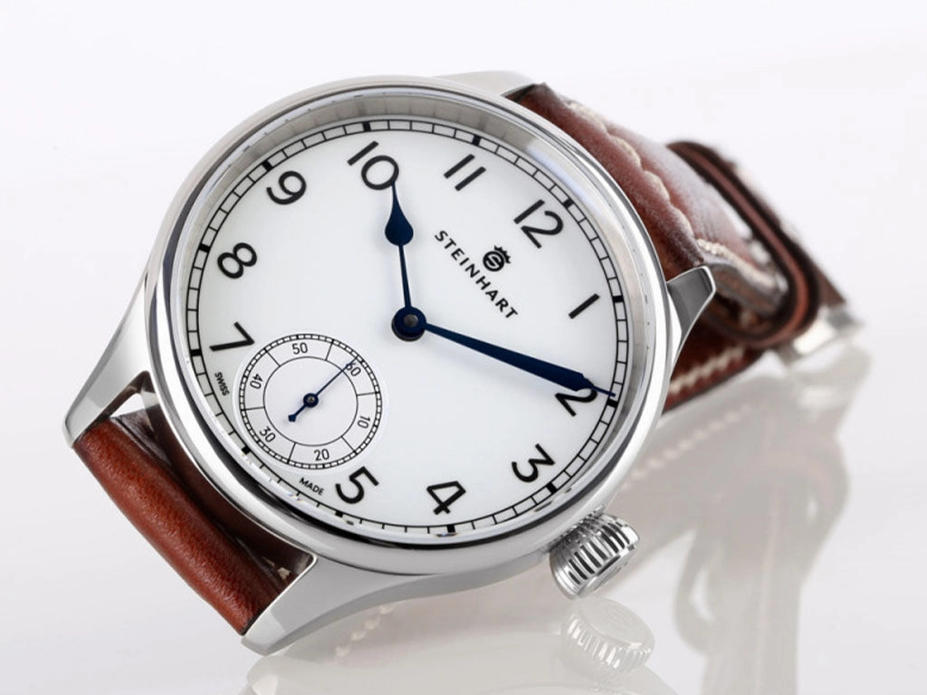 Marine Chronometer 42 Arabic White
