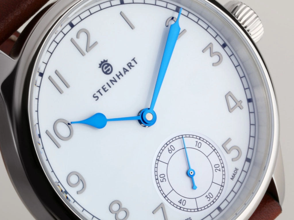 Marine Chronometer 42 Arabic White