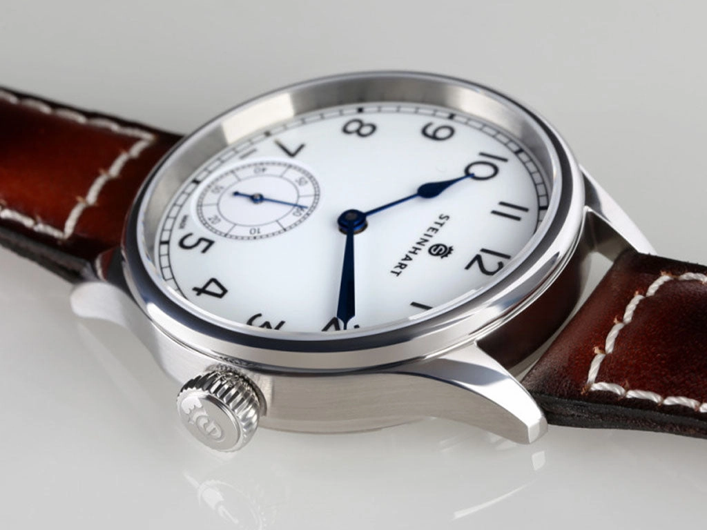 Marine Chronometer 42 Arabic White