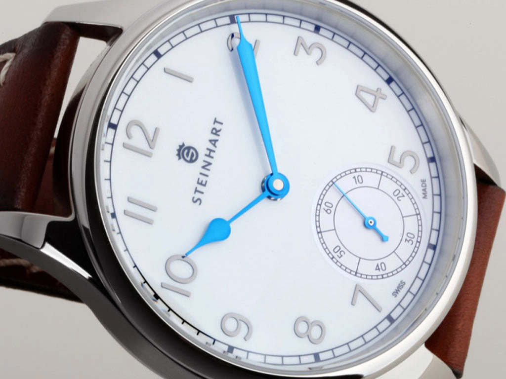 Marine Chronometer 42 Arabic White