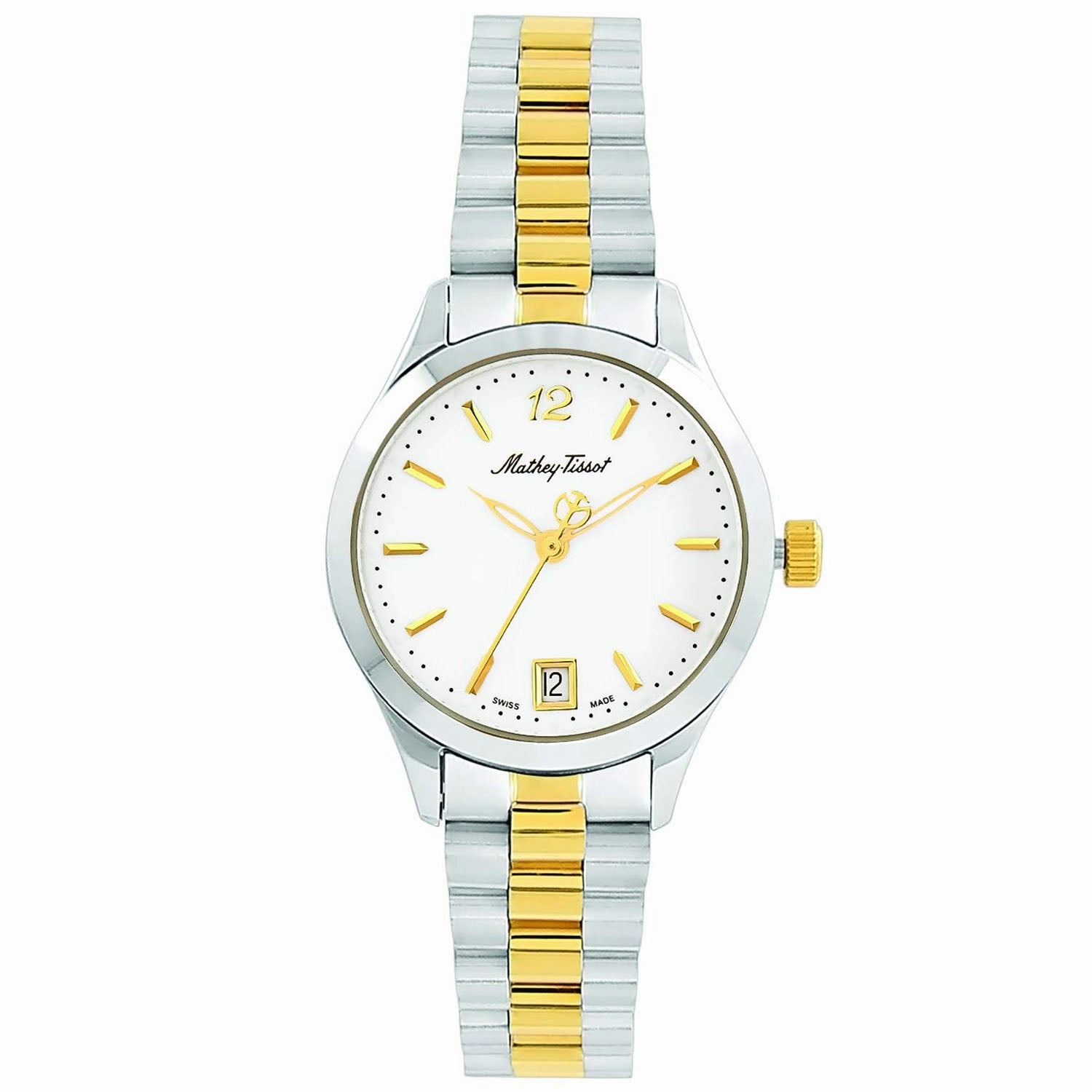 Mathey Tissot Women's Urban White Dial Watch