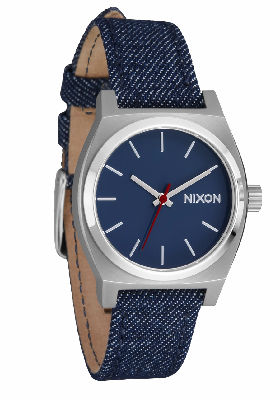 Medium Time Teller Denim - Silver / Indigo / Denim