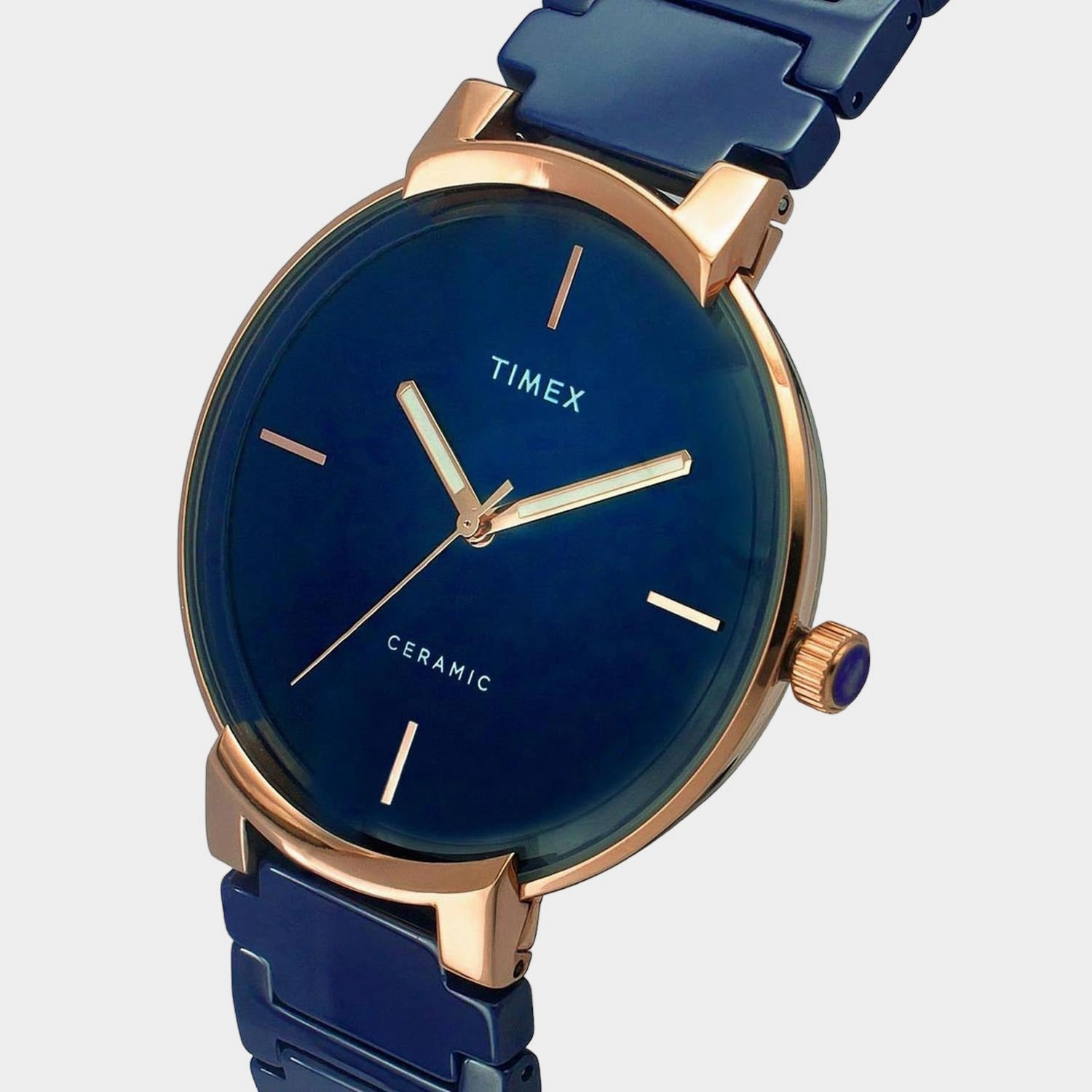 Men Blue Analog Ceramic Watch TWEG21201