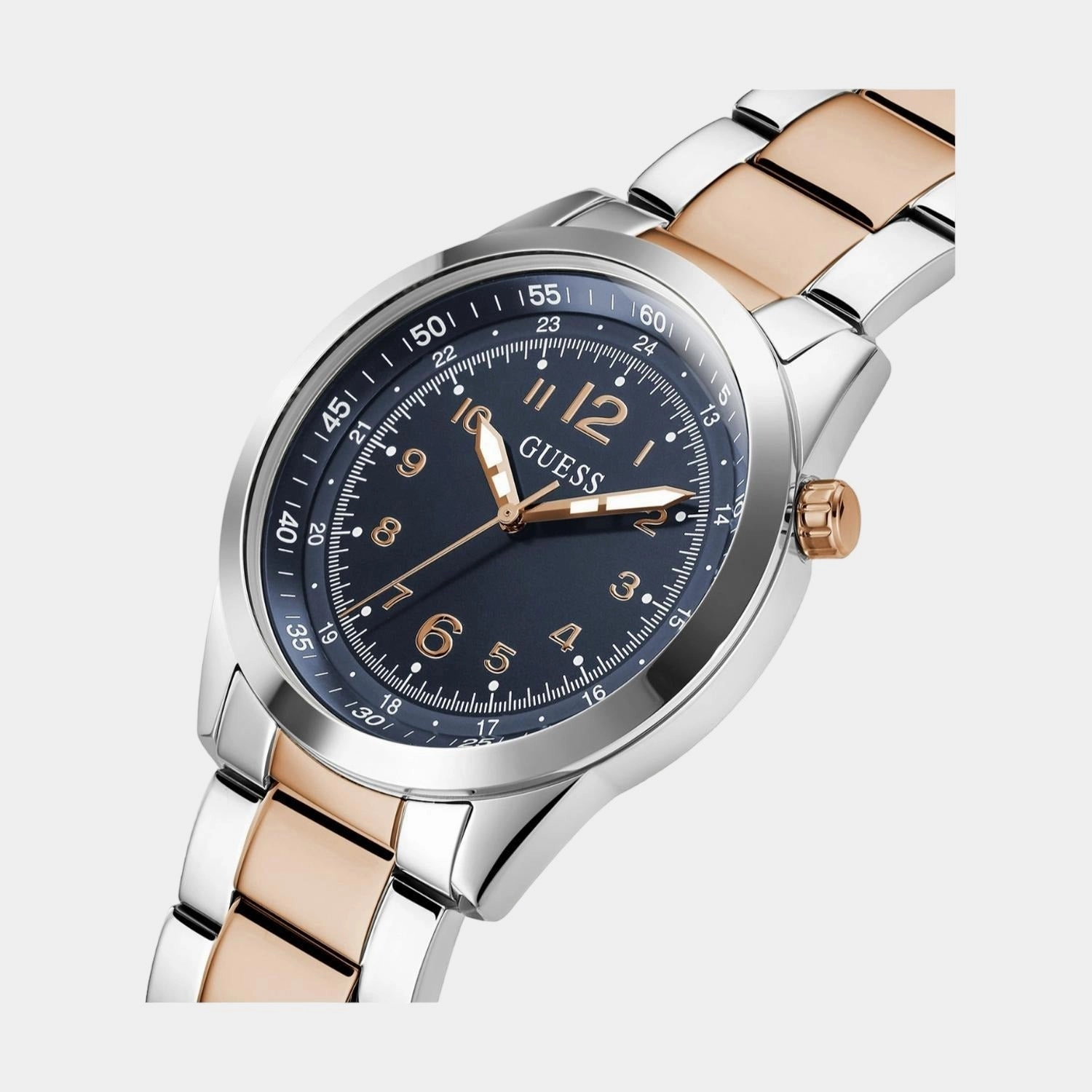 Men Blue Analog Stainless Steel Watch GW0493G3