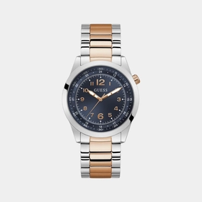 Men Blue Analog Stainless Steel Watch GW0493G3