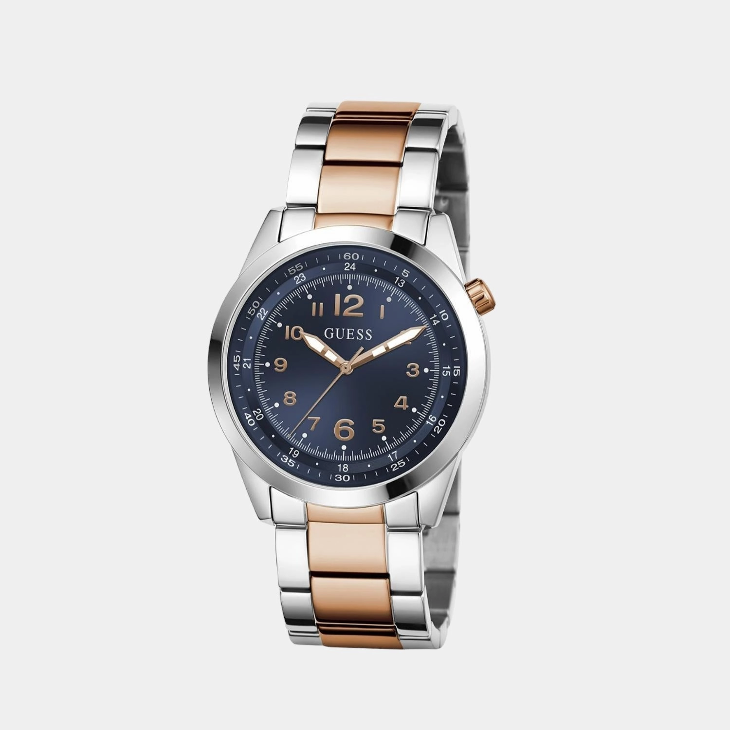 Men Blue Analog Stainless Steel Watch GW0493G3