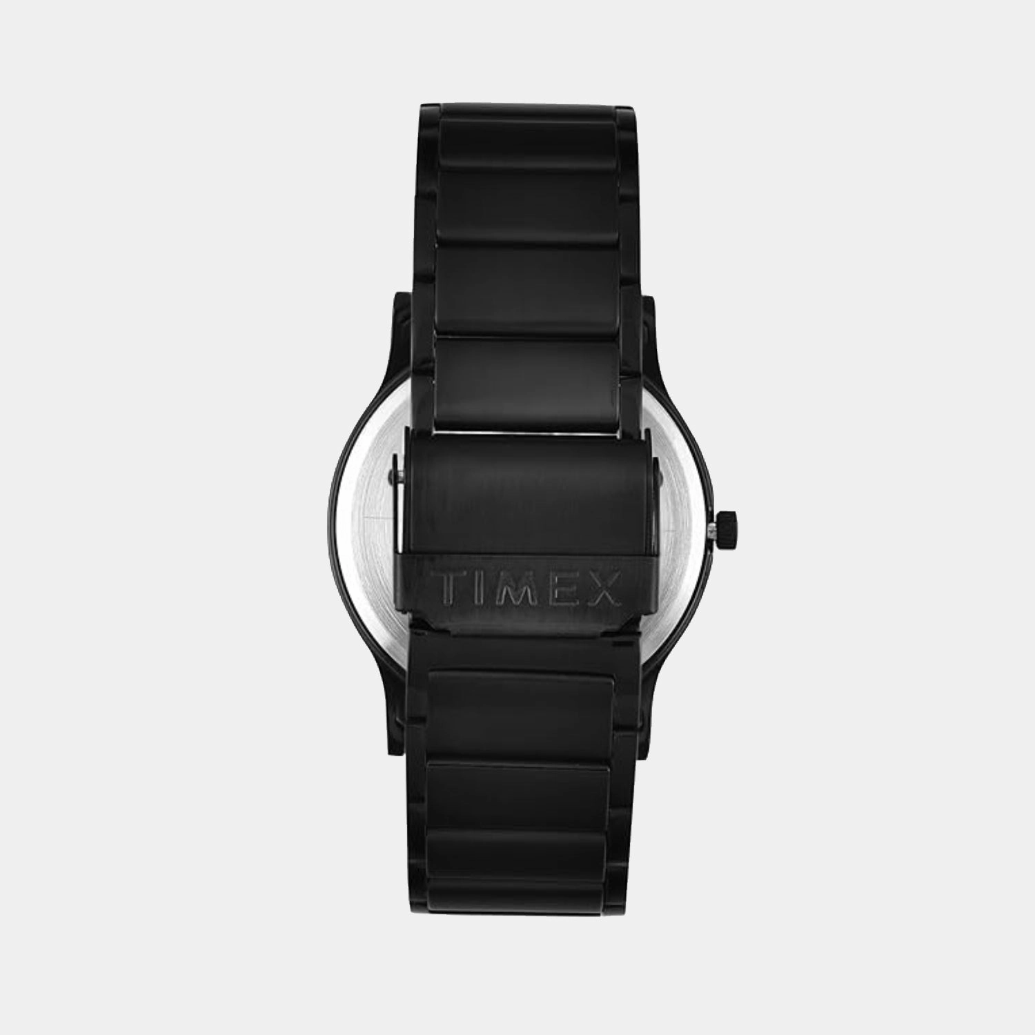 Men Quartz Black Dial Analog Stainless Steel Watch TW000R459