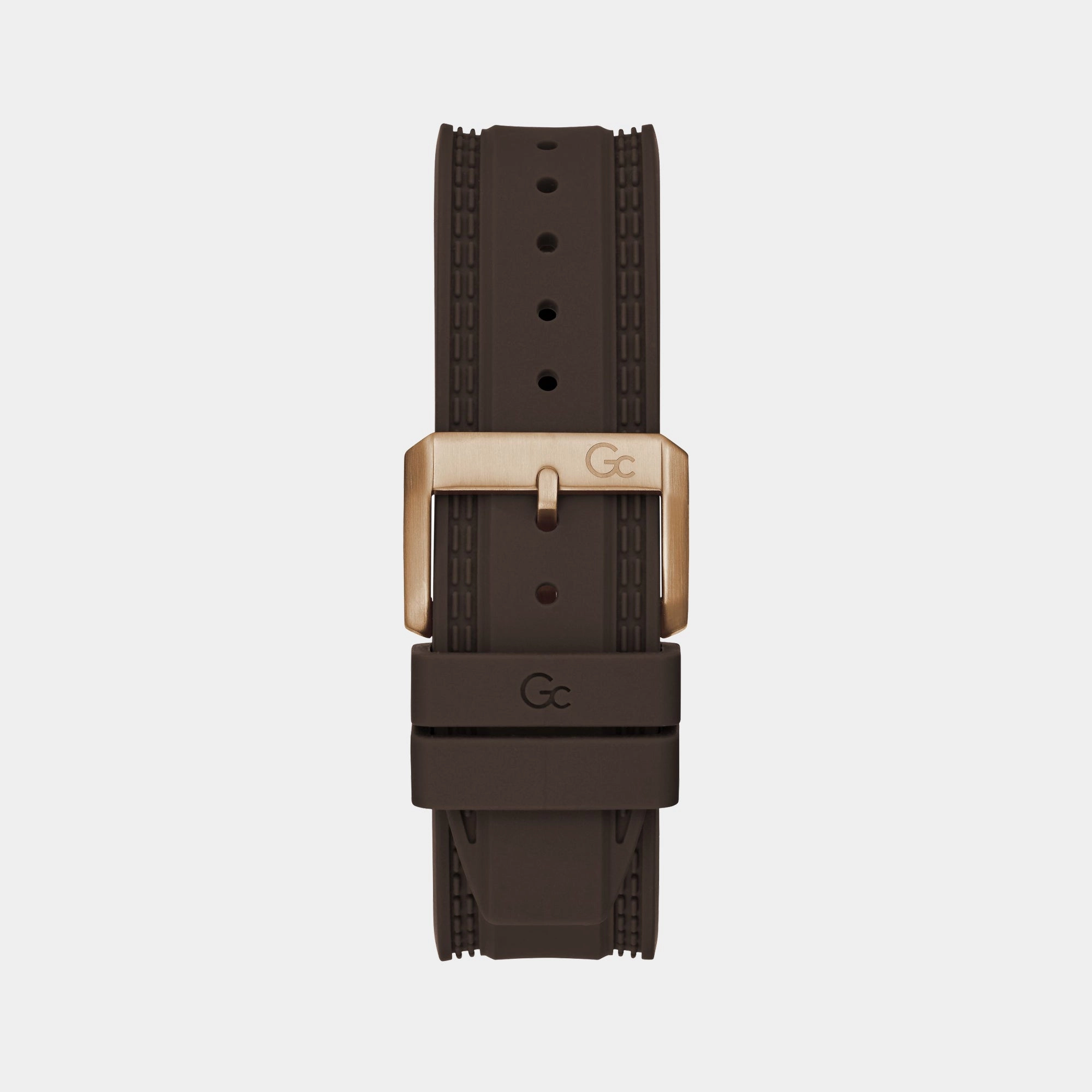 Men Quartz Brown Dial Chronograph Silicone Watch Z32004G1MF