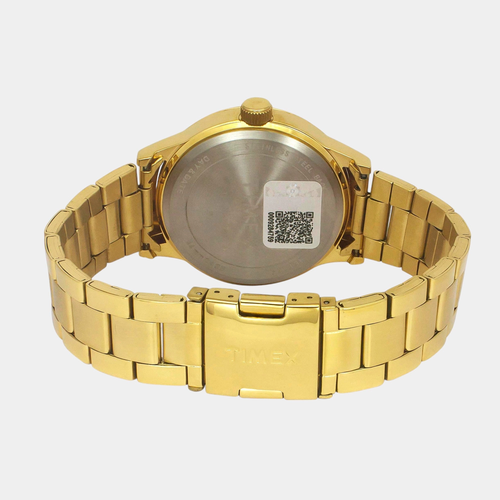 Men Quartz Green Dial Multi-Function Stainless Steel Watch TWEG19939