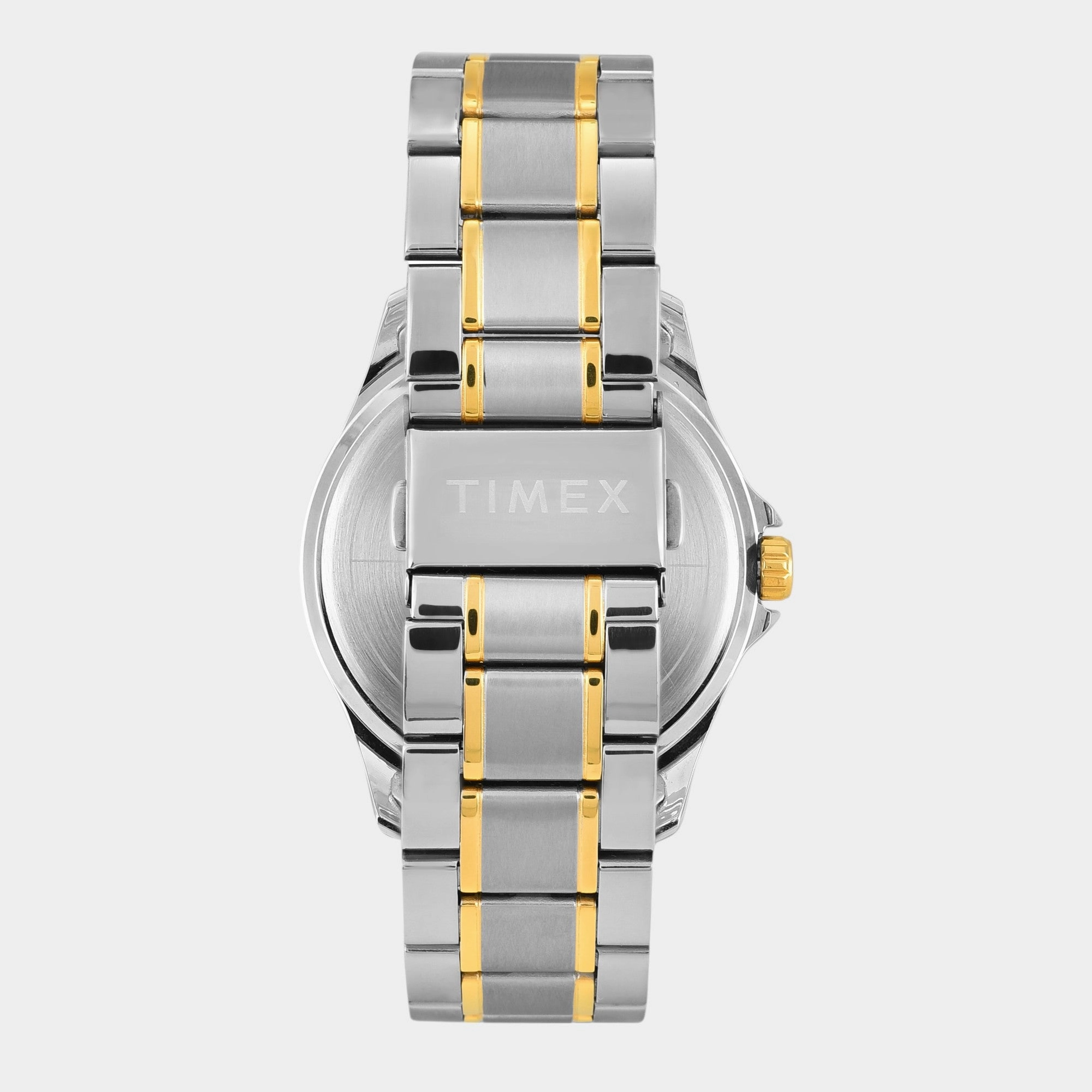 Men Quartz Silver Dial Analog Stainless Steel Watch TW000X134
