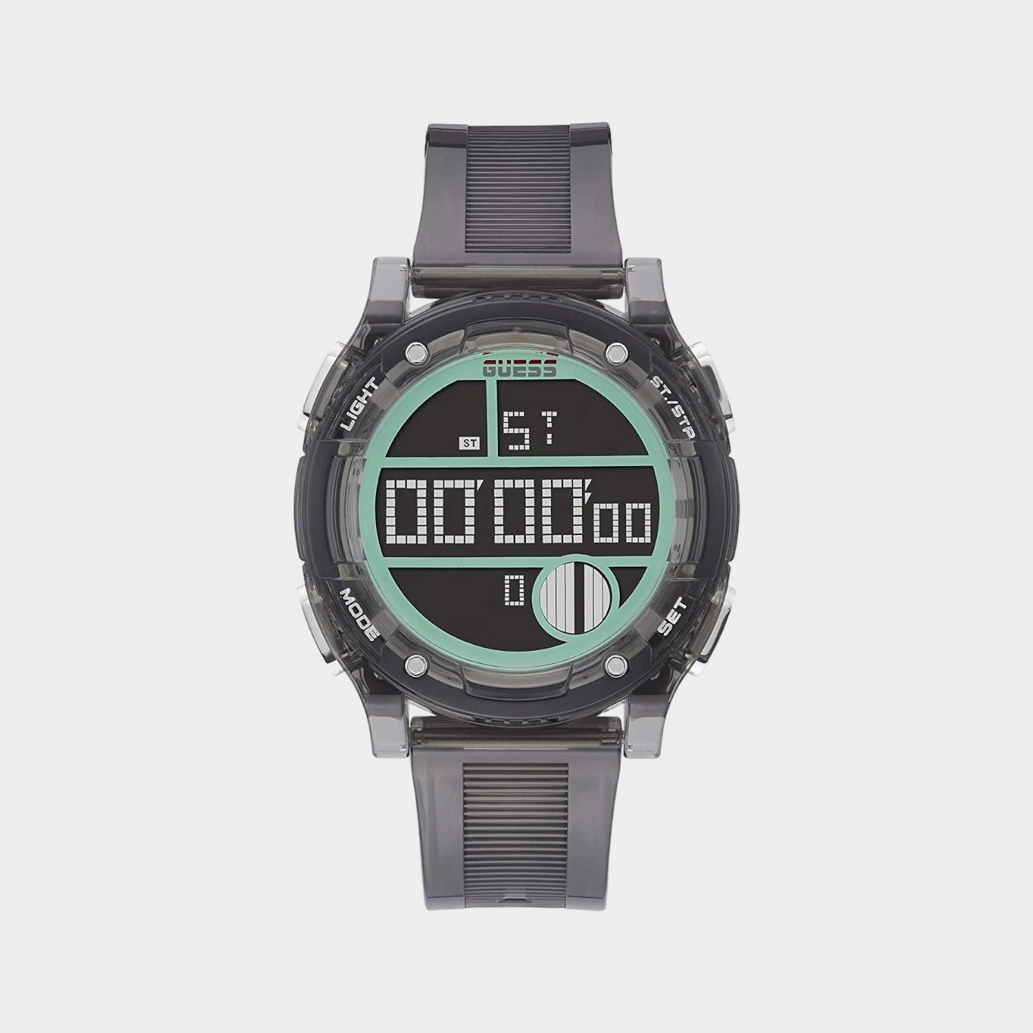 Men's Black Digital Silicone Watch GW0226G3