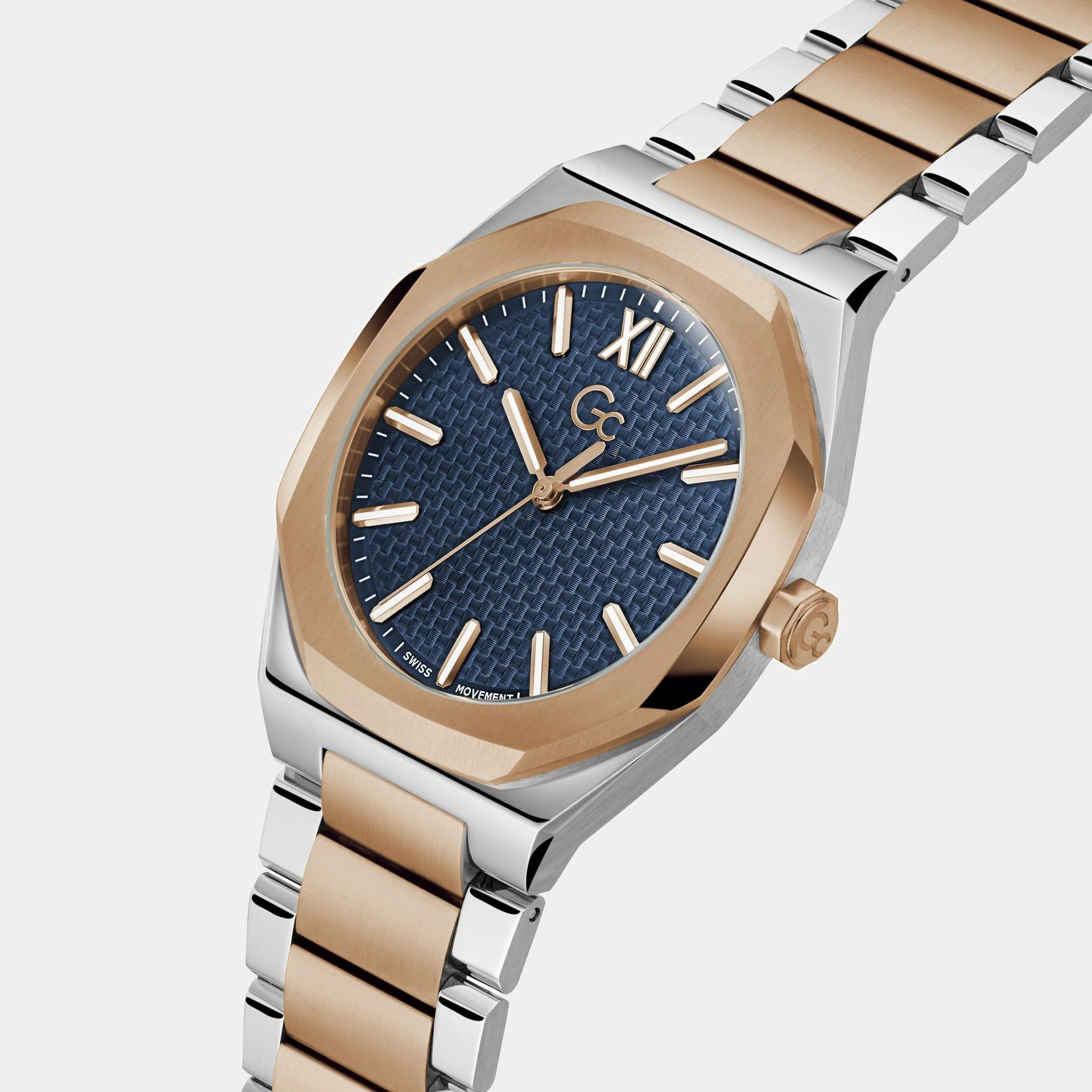 Men's Blue Analog Stainless Steel Watch Z26001G7MF