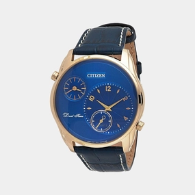 Men's Blue Chronograph Leather Watch AO3033-00L