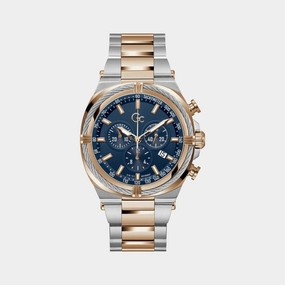 Men's Blue Chronograph Stainless Steel Watch Z32001G2MF