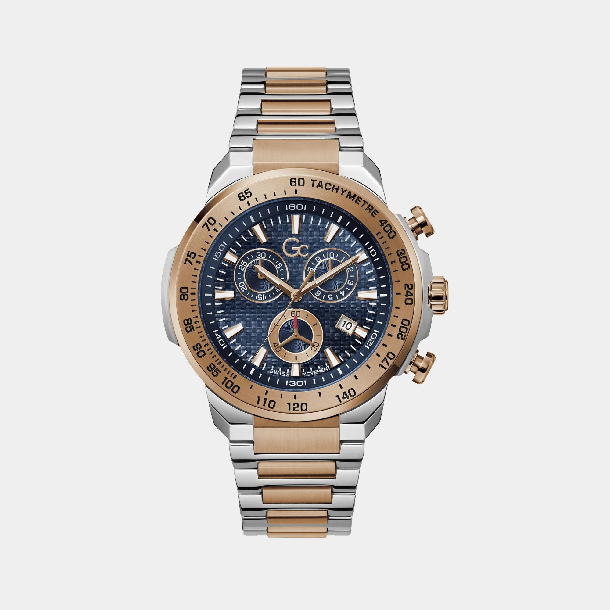 Men's Blue Chronograph Stainless Steel Watch Z35001G7MF