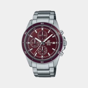 Men's Chronograph Stainless Steel Watch ED569 - EFR-526D-5CVUDF