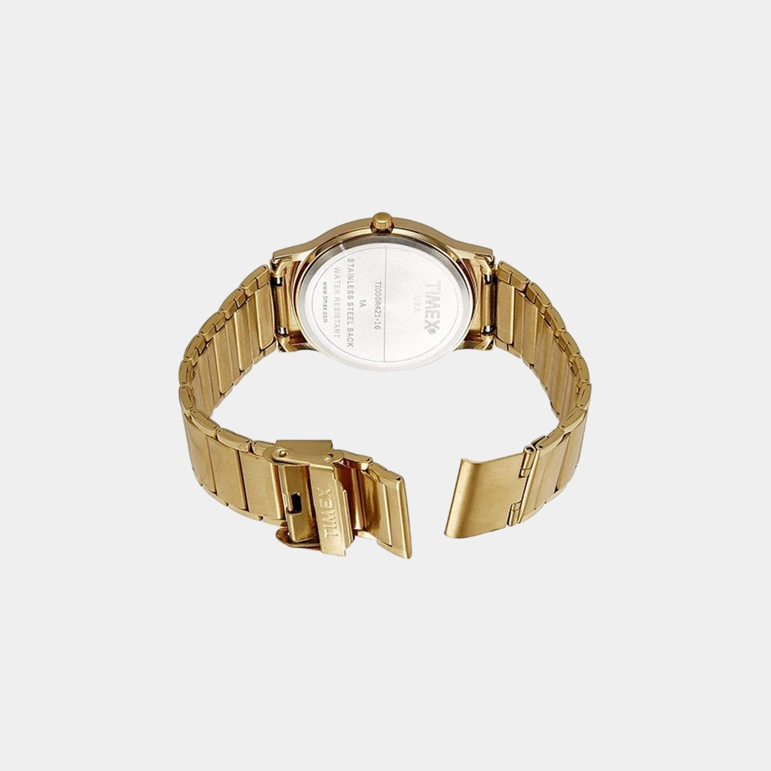 Men's Gold Analog Stainless Steel Watch TI000R421