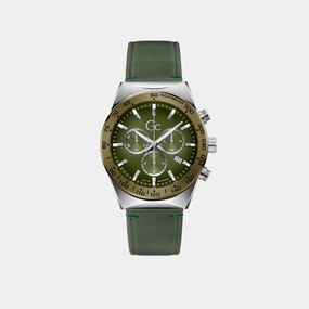 Men's Green Chronograph Stainless Steel Watch Z17004G9MF