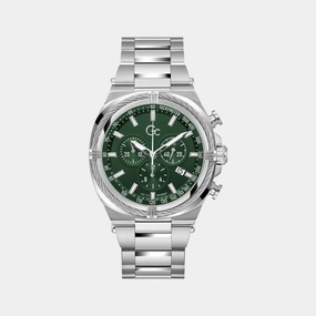 Men's Green Chronograph Stainless Steel Watch Z32002G9MF